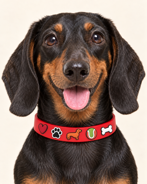 Dachshund Charm Collar
